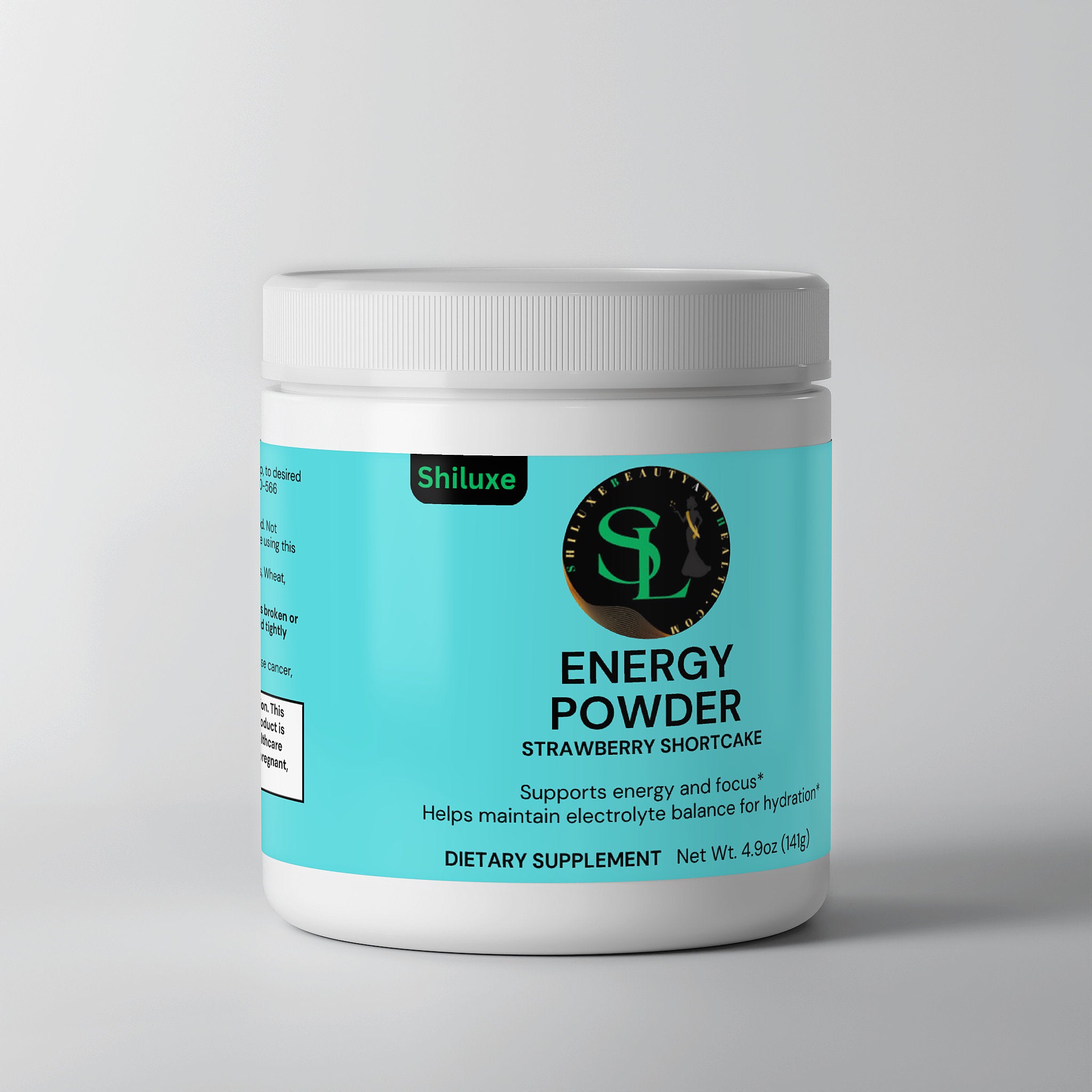 Energy Powder (Strawberry Shortcake)