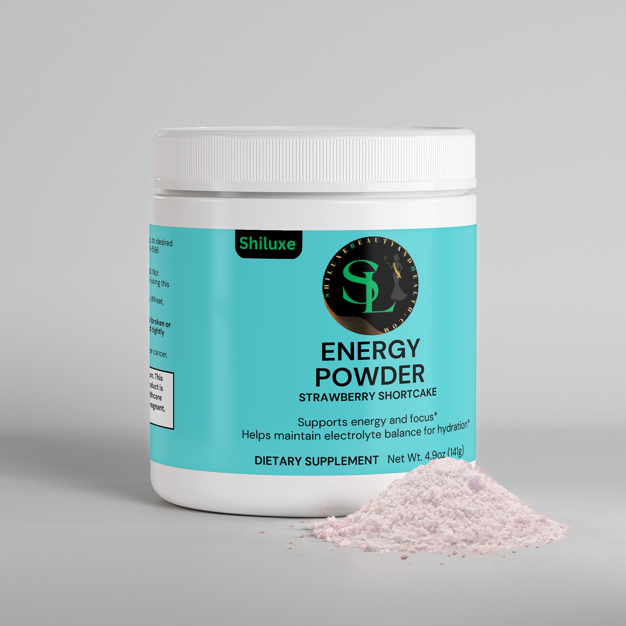 Energy Powder (Strawberry Shortcake)