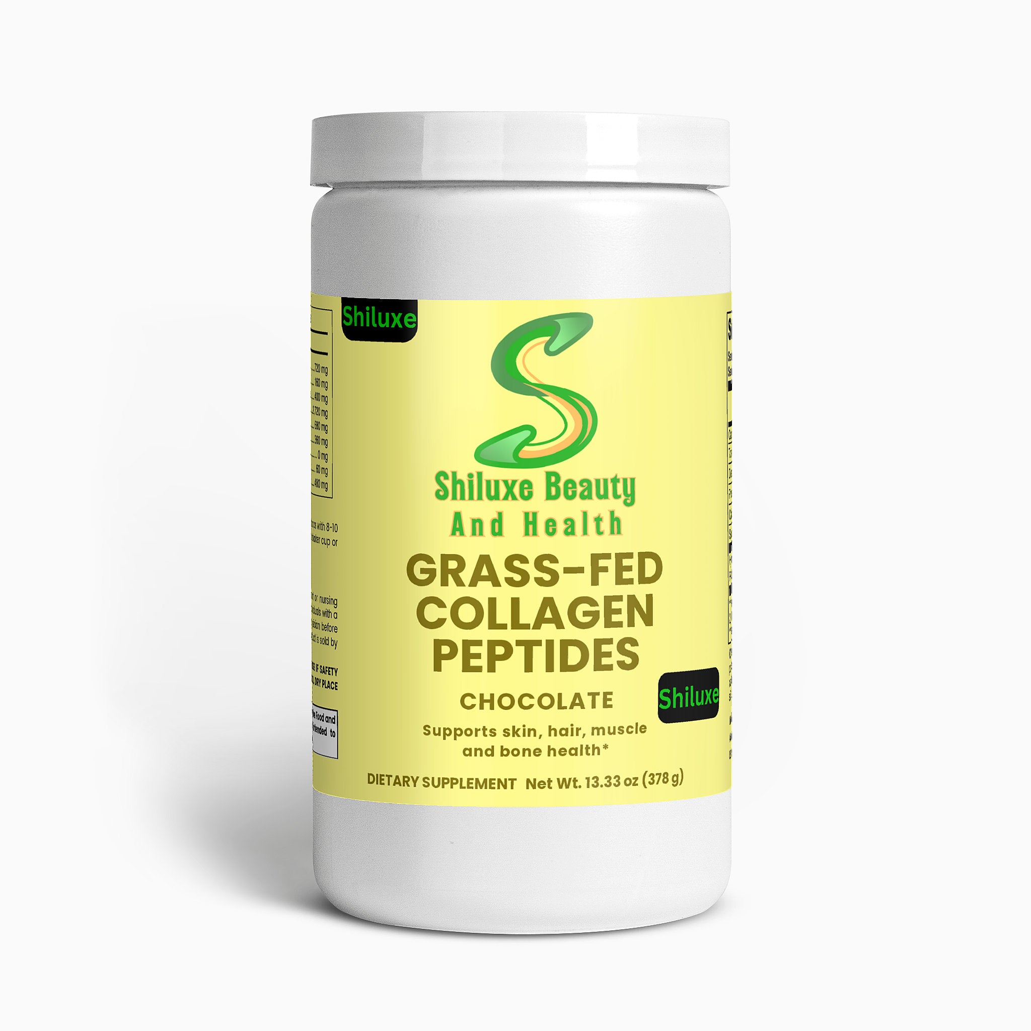 Grass-Fed Collagen Peptides Powder (Chocolate)