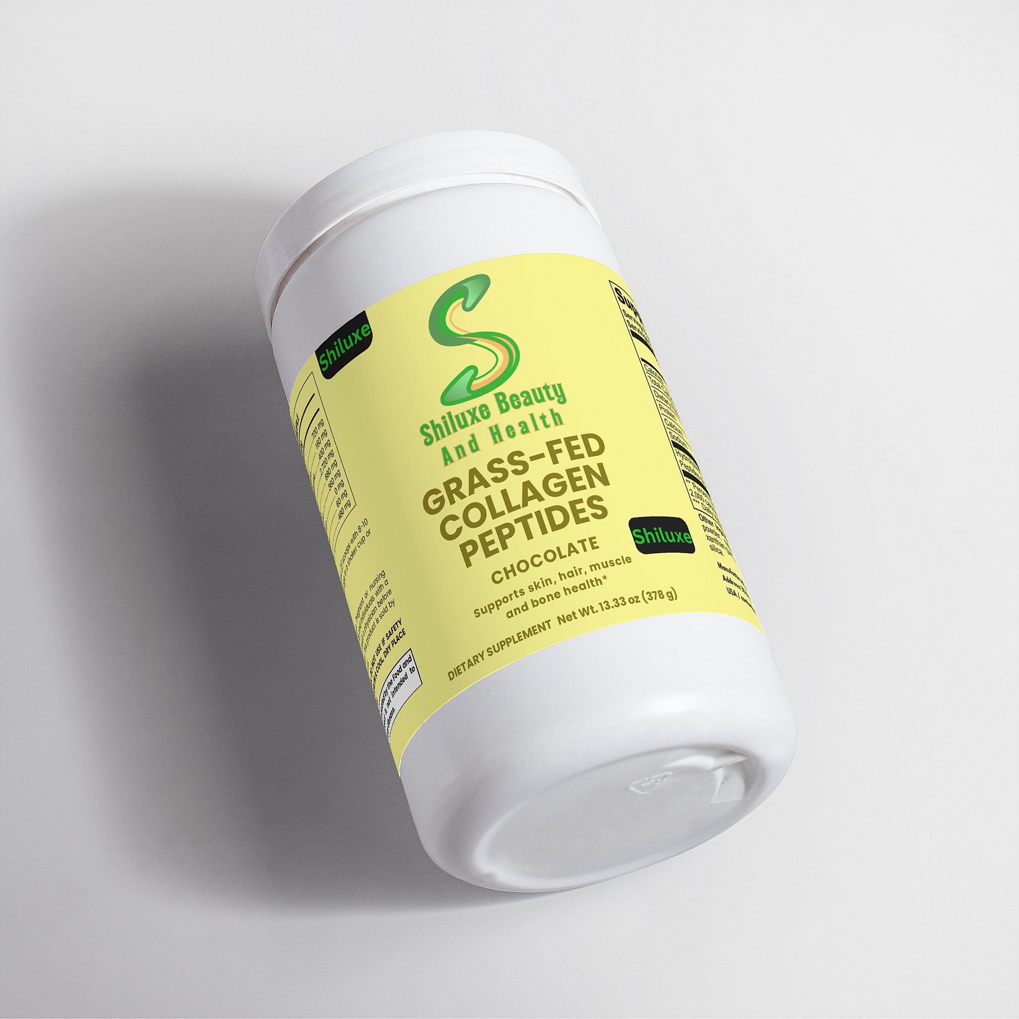 Grass-Fed Collagen Peptides Powder (Chocolate)