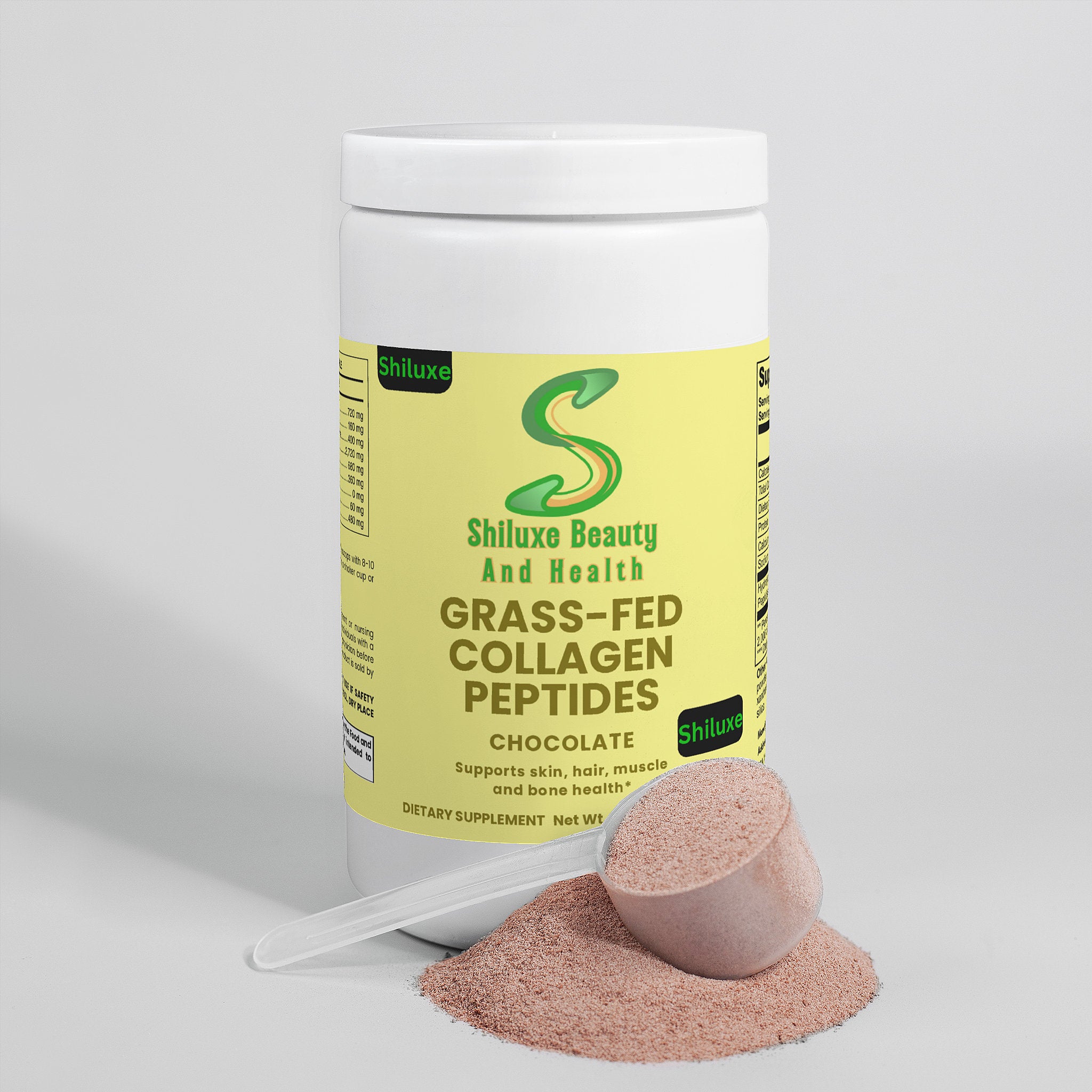 Grass-Fed Collagen Peptides Powder (Chocolate)