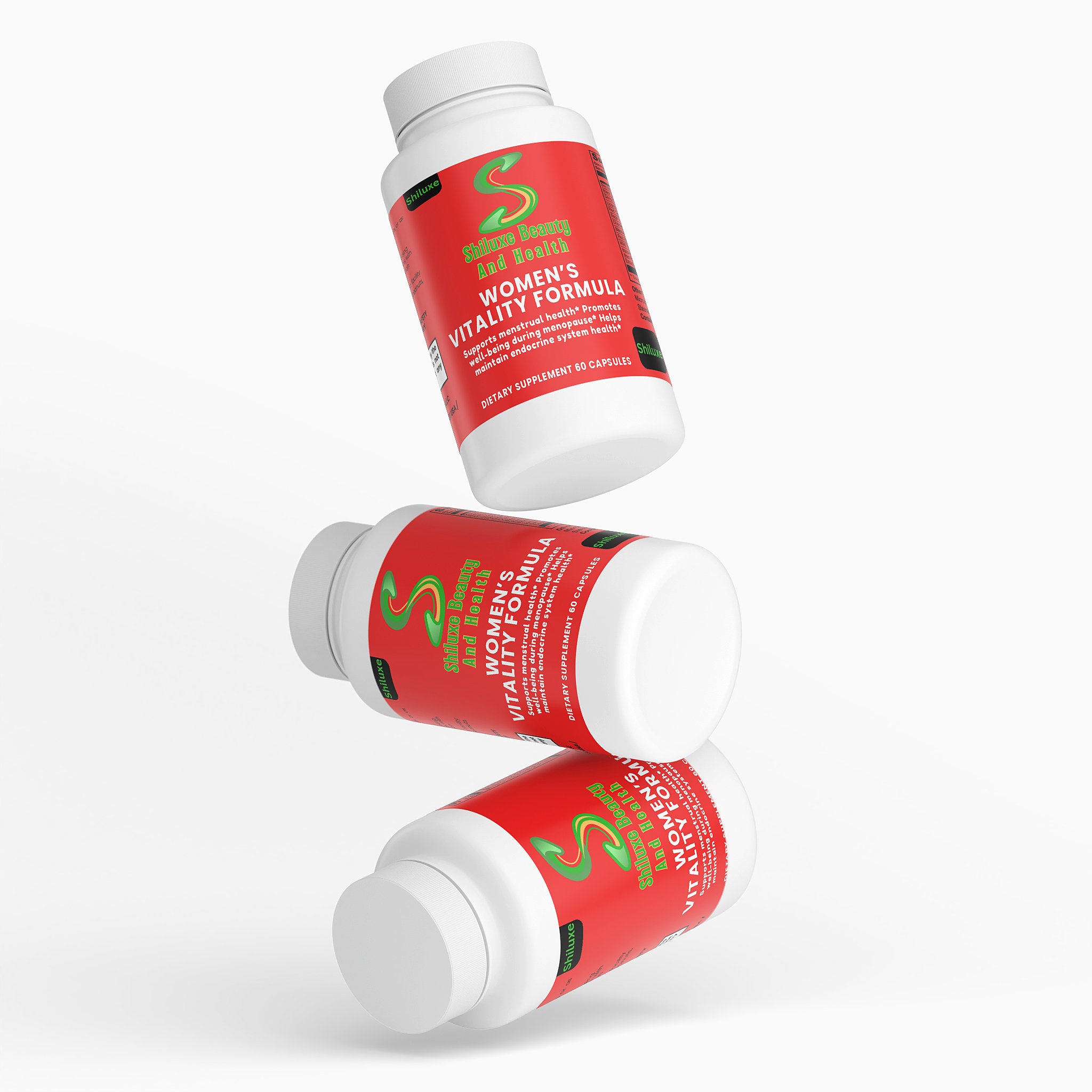 Women's Vitality Formula, supports menstrual health & menopausal wellness, dietary supplement, 60 Capsules