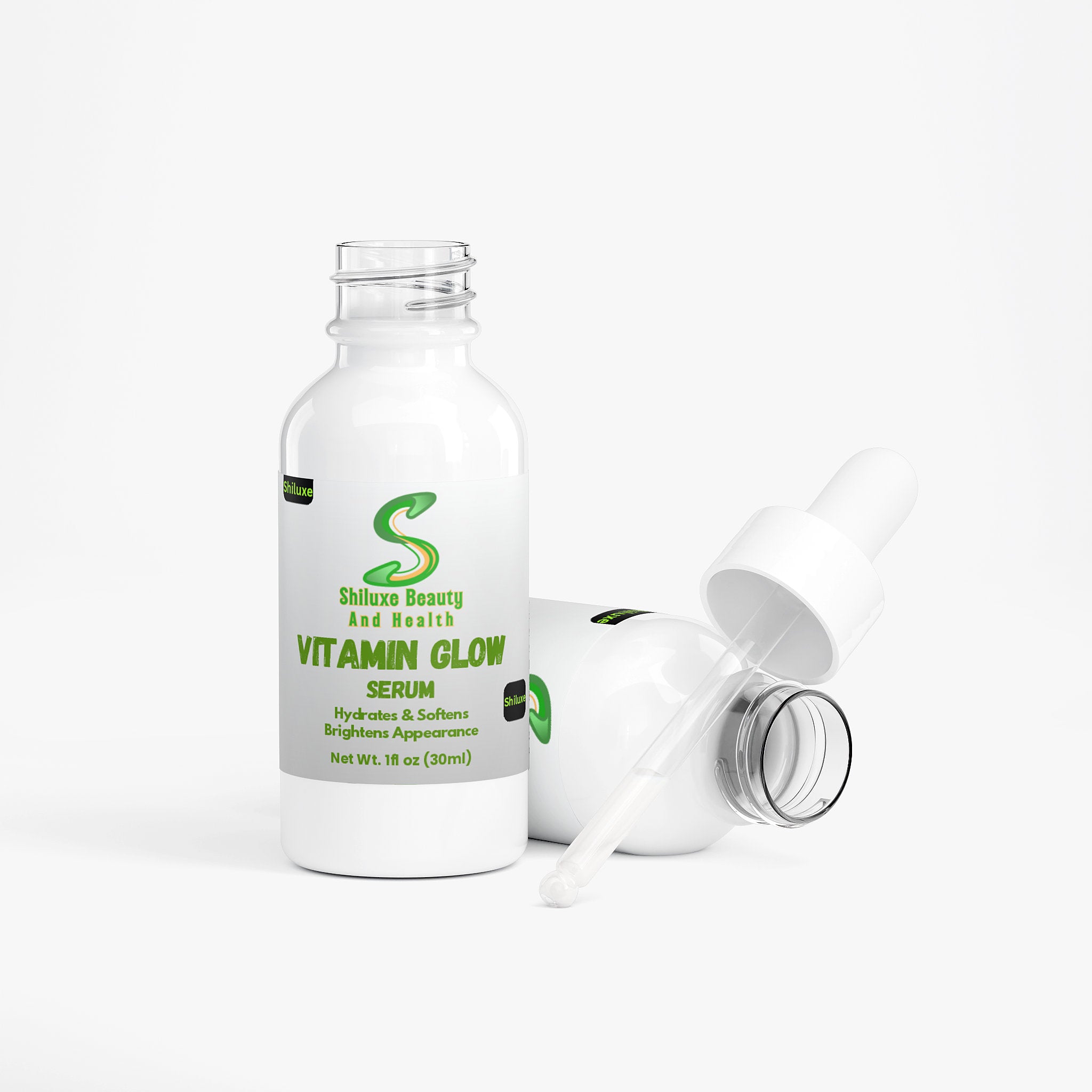 Vitamin Glow Serum, For Face & Neck, Made In The USA, 1 fl Oz