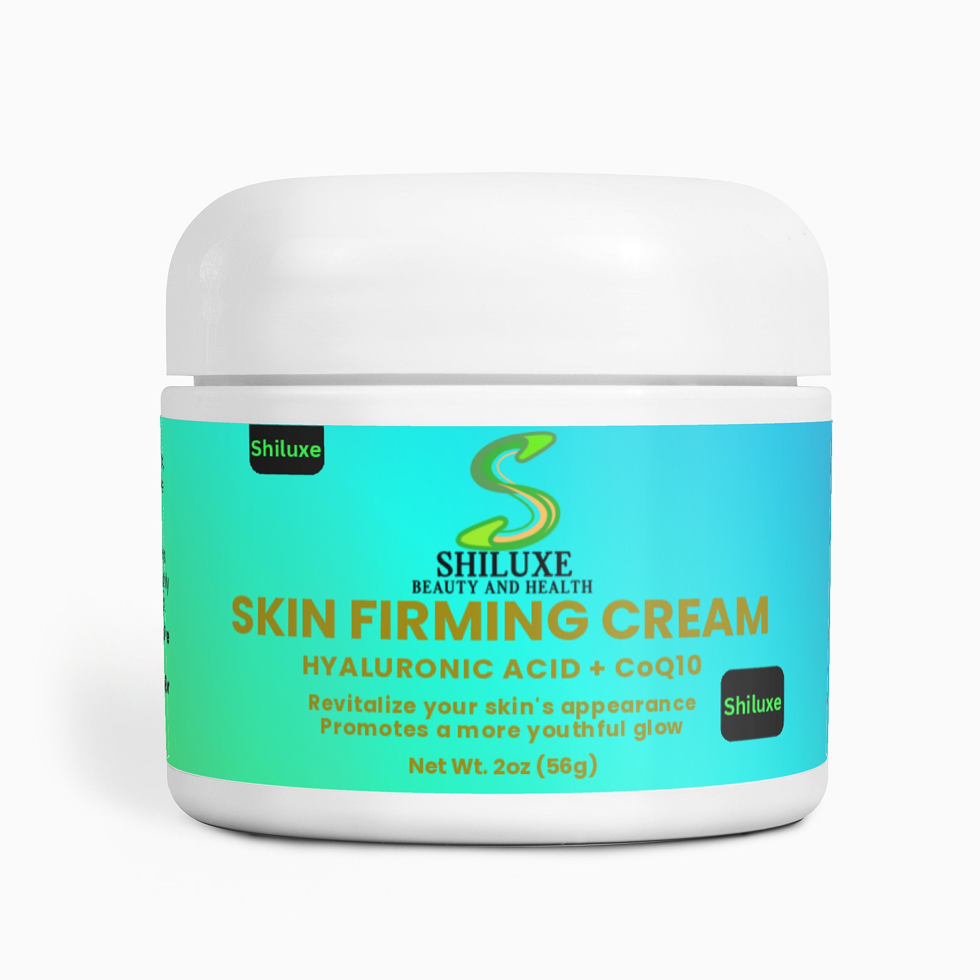 Skin Firming Cream Hyaluronic Acid + Coenzyme Q10 (Co-Q10), 2 Oz / (56 g)