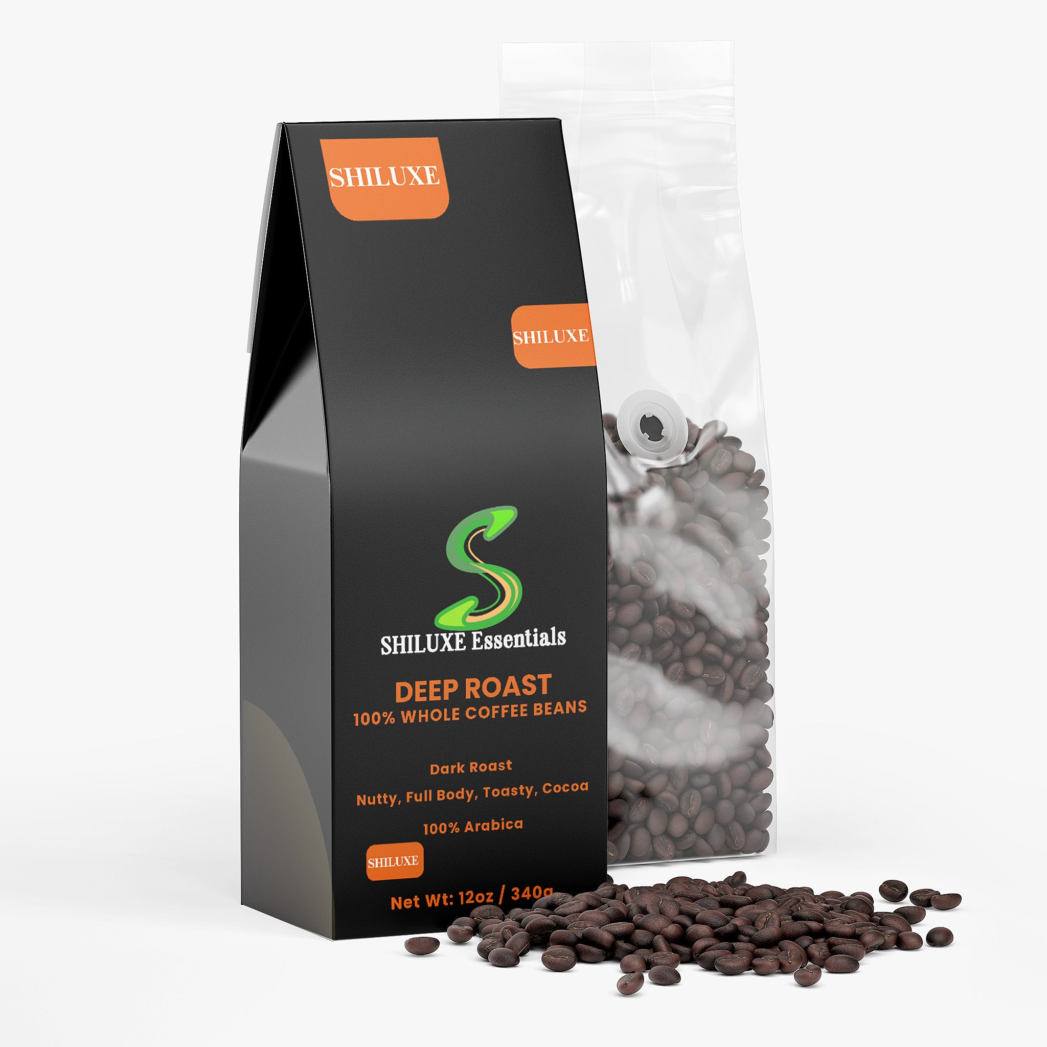 Deep Roast Coffee (Dark Roast), 12 Oz