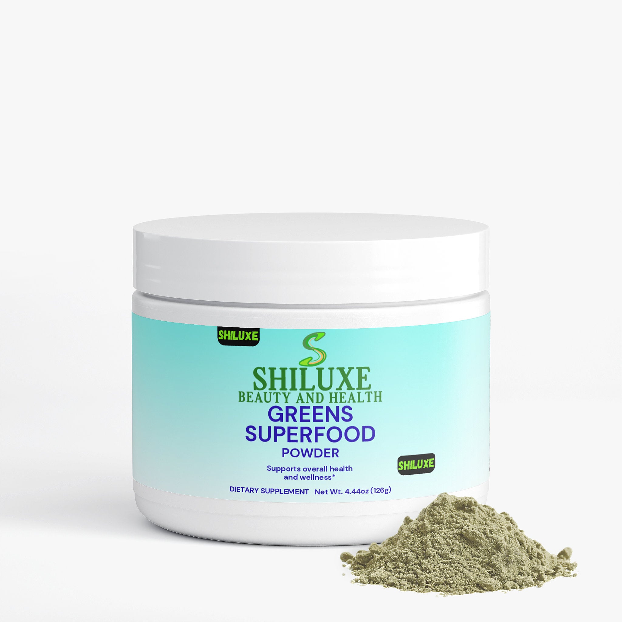 Greens Superfood Powder, Dietary Supplement, 4.44 Oz