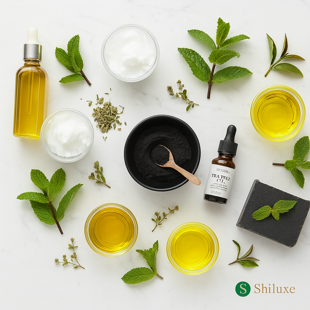 Charcoal Soap Bar for Acne, Black Spots, Blemishes_ For Face & Oily Skin, 4 Oz. Handcrafted with activated Charcoal, Organic Ingredients & Essential Oils