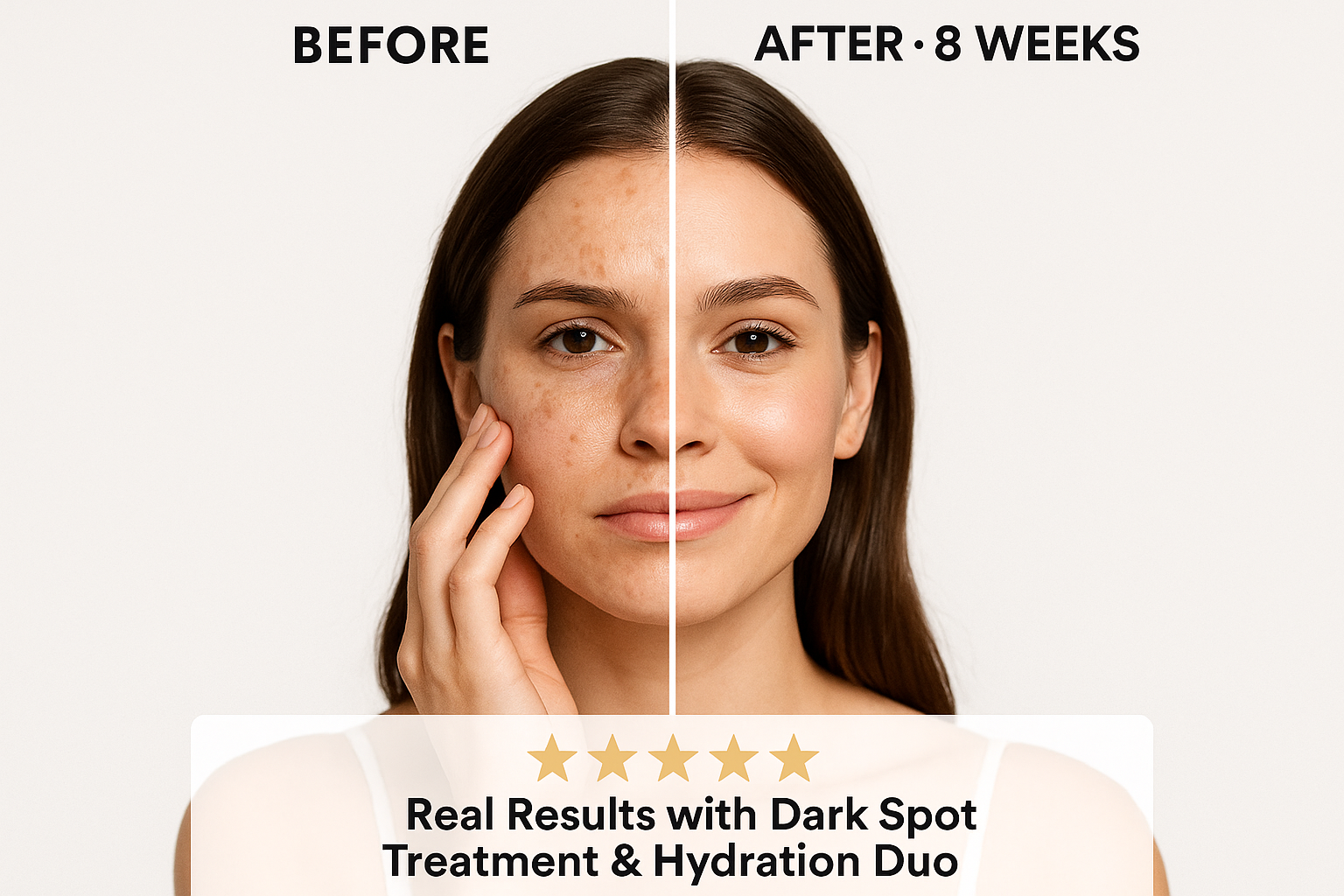 Before and after transformation