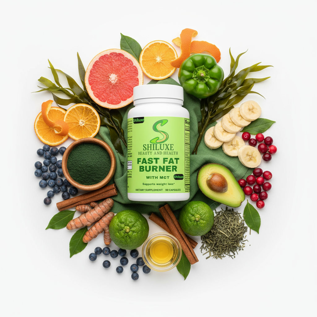 Fast Fat Burner Ingredients Display