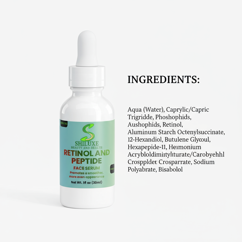 Retinol and Peptide Face Serum